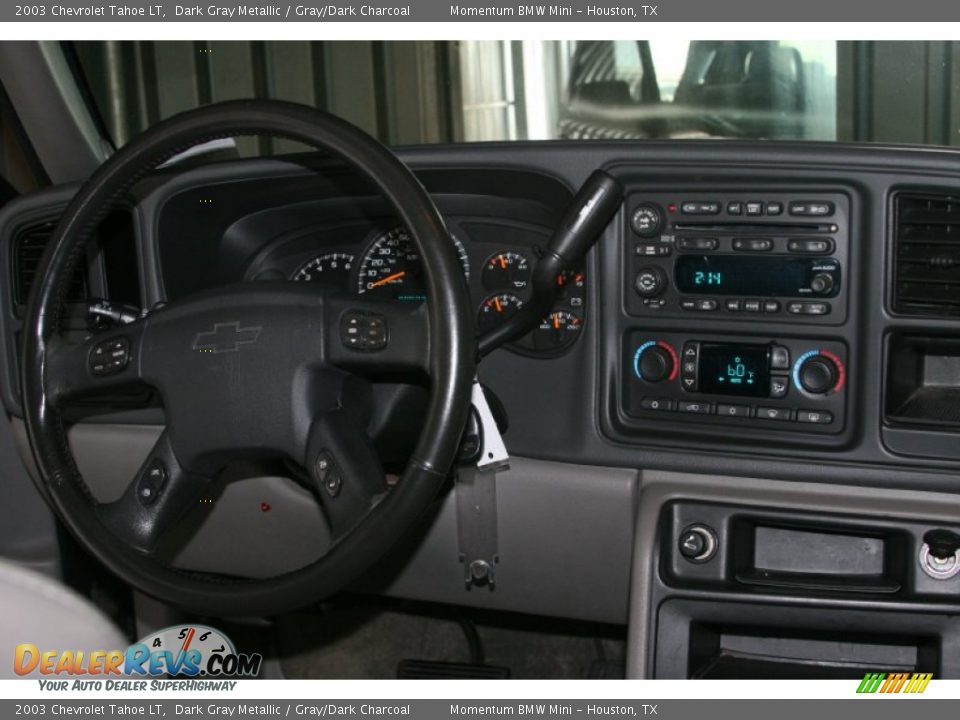 2003 Chevrolet Tahoe LT Dark Gray Metallic / Gray/Dark Charcoal Photo #5