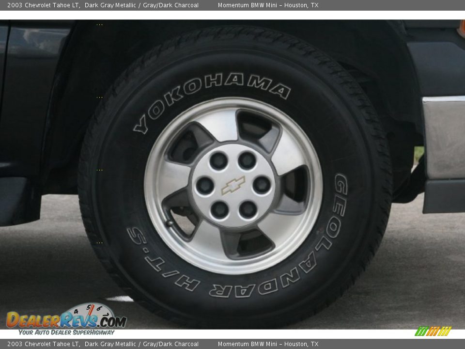 2003 Chevrolet Tahoe LT Dark Gray Metallic / Gray/Dark Charcoal Photo #7