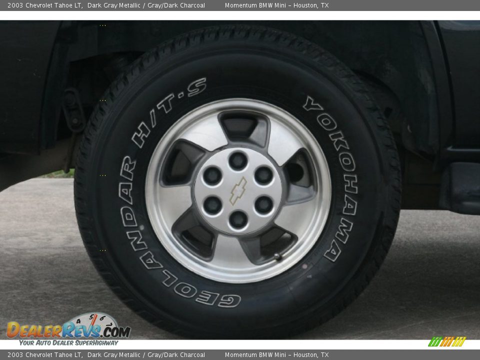 2003 Chevrolet Tahoe LT Dark Gray Metallic / Gray/Dark Charcoal Photo #8