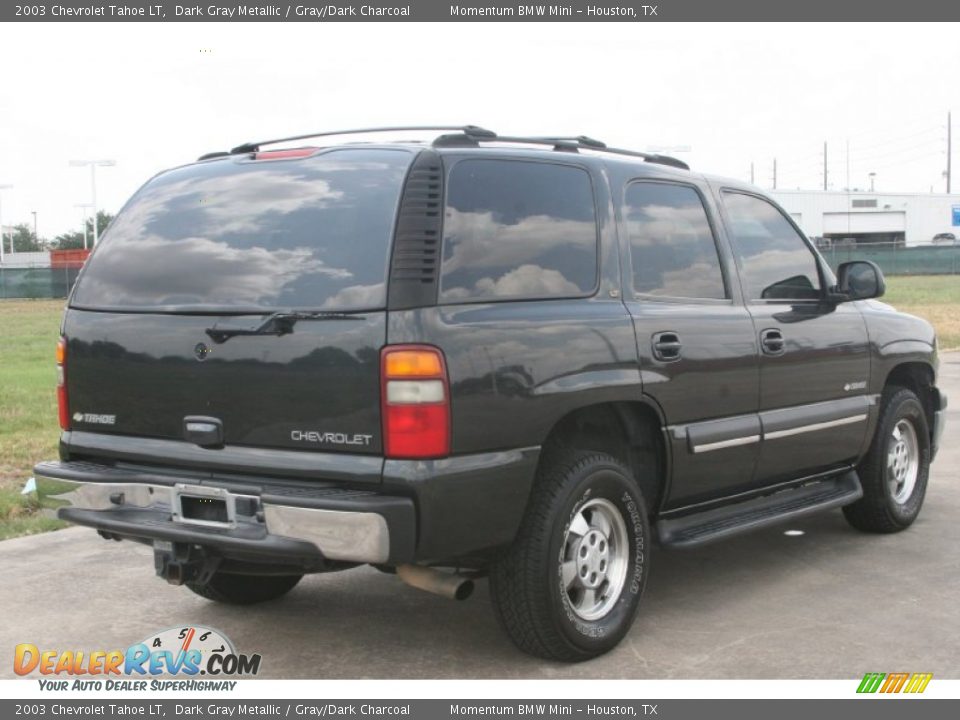 2003 Chevrolet Tahoe LT Dark Gray Metallic / Gray/Dark Charcoal Photo #9