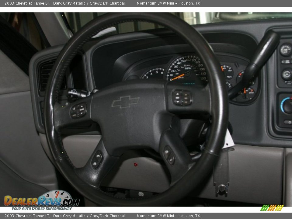 2003 Chevrolet Tahoe LT Dark Gray Metallic / Gray/Dark Charcoal Photo #14