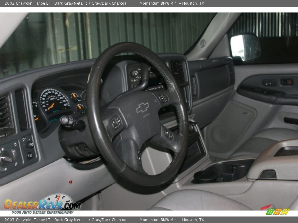 2003 Chevrolet Tahoe LT Dark Gray Metallic / Gray/Dark Charcoal Photo #19