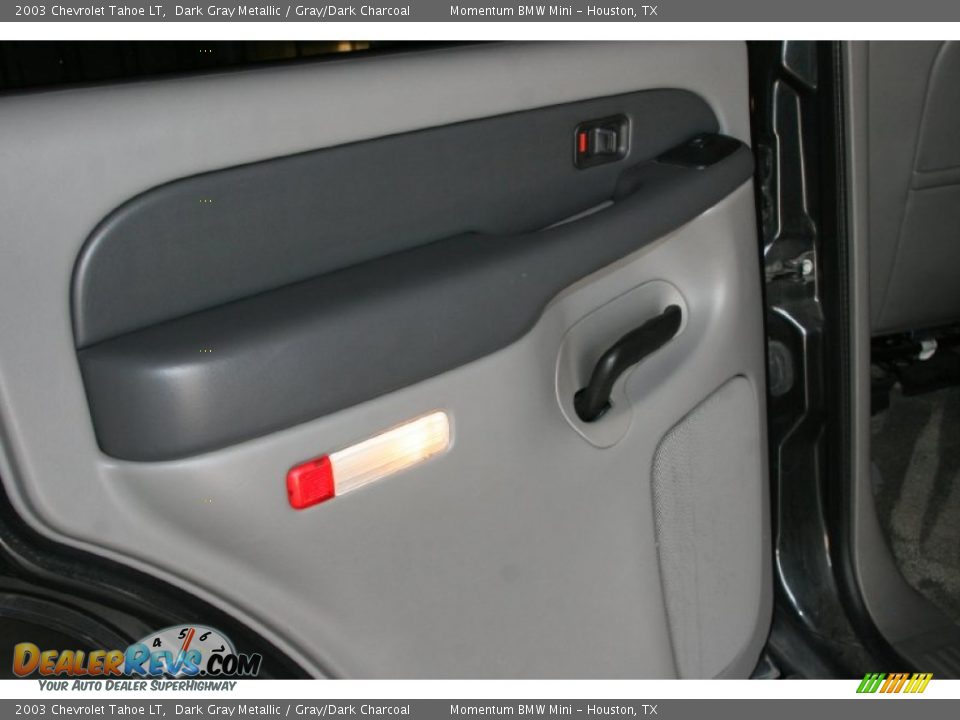 2003 Chevrolet Tahoe LT Dark Gray Metallic / Gray/Dark Charcoal Photo #23