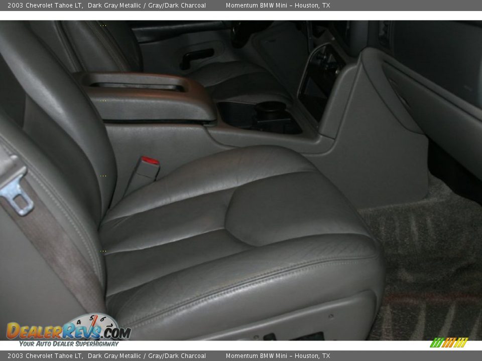 2003 Chevrolet Tahoe LT Dark Gray Metallic / Gray/Dark Charcoal Photo #30