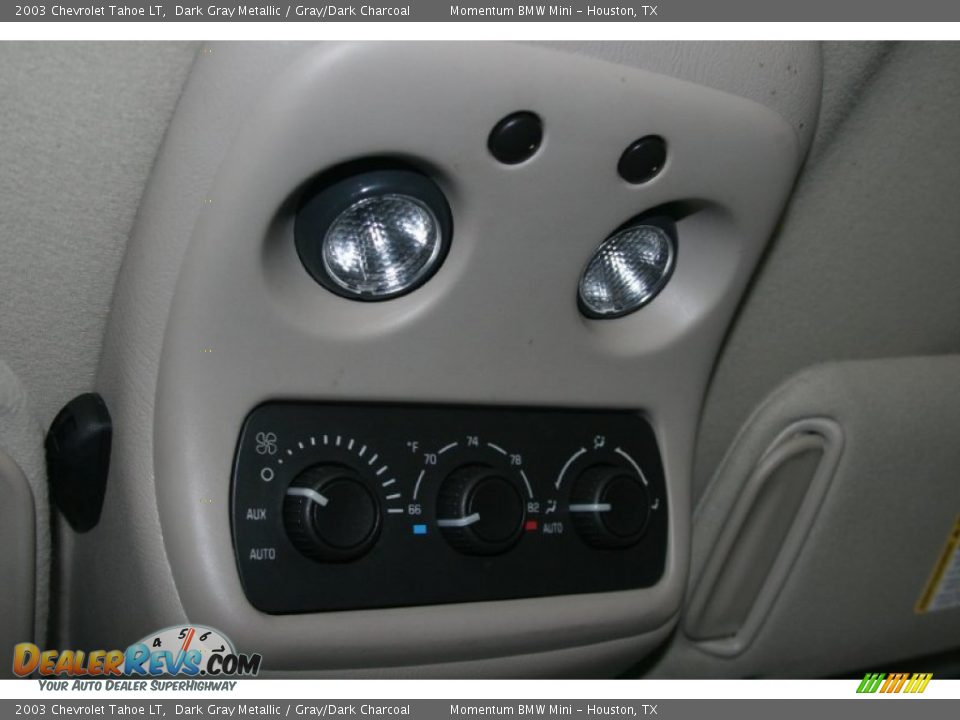2003 Chevrolet Tahoe LT Dark Gray Metallic / Gray/Dark Charcoal Photo #36