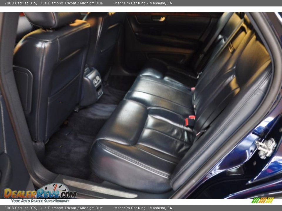 2008 Cadillac DTS Blue Diamond Tricoat / Midnight Blue Photo #10