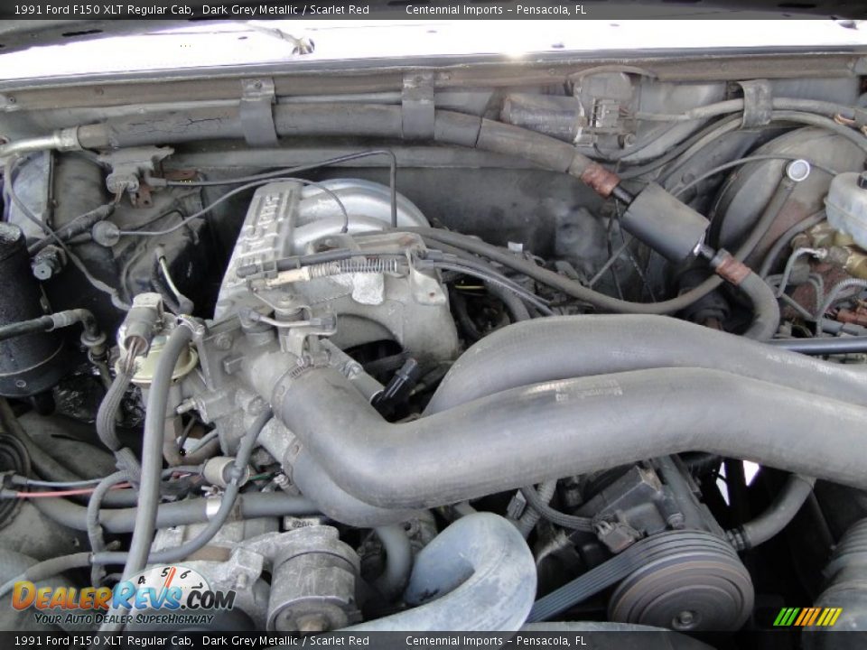 1991 Ford F150 XLT Regular Cab 5.0 Liter OHV 16-Valve V8 Engine Photo #23