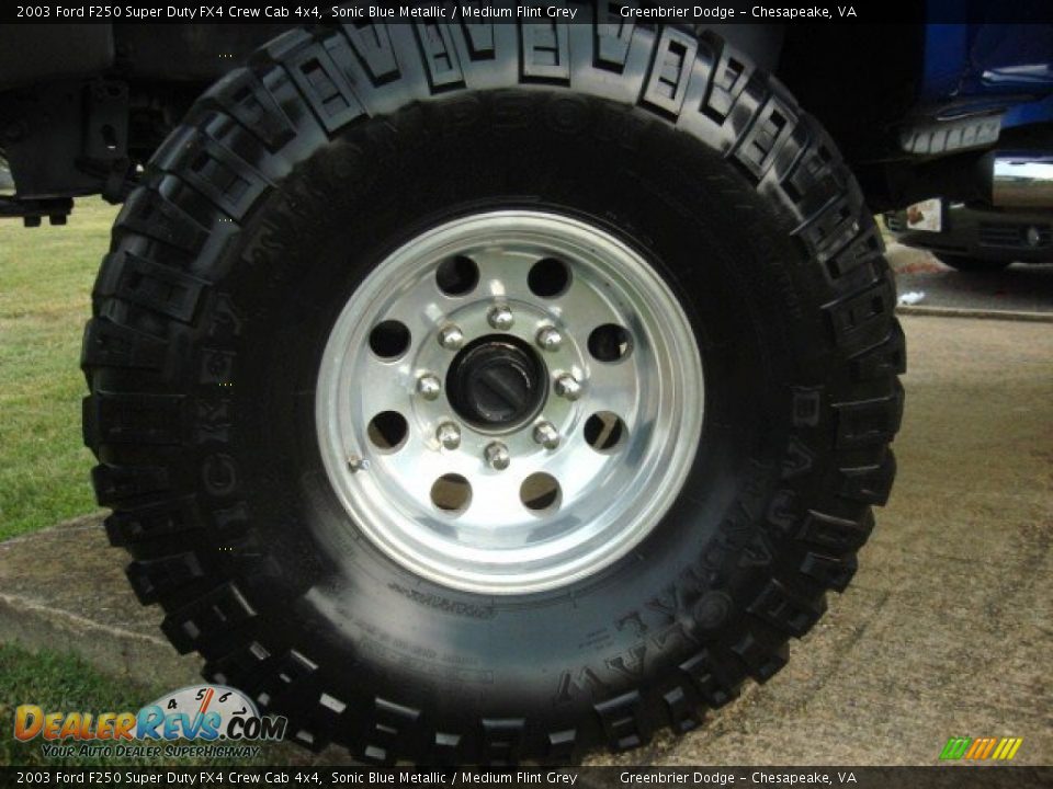 Custom Wheels of 2003 Ford F250 Super Duty FX4 Crew Cab 4x4 Photo #16