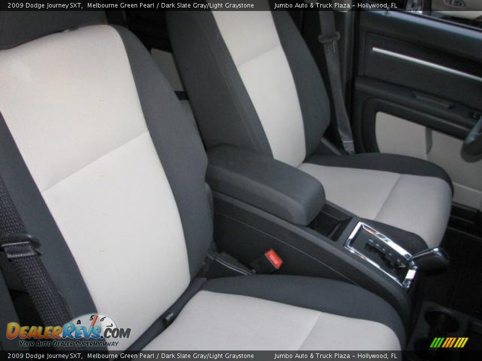 Dark Slate Gray/Light Graystone Interior - 2009 Dodge Journey SXT Photo #11