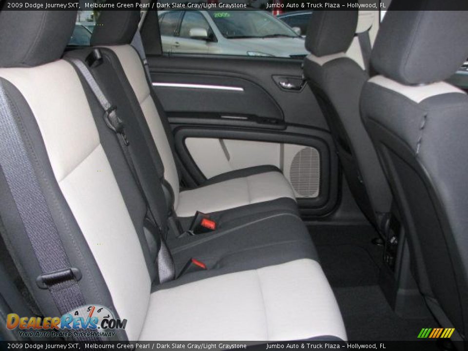Dark Slate Gray/Light Graystone Interior - 2009 Dodge Journey SXT Photo #18