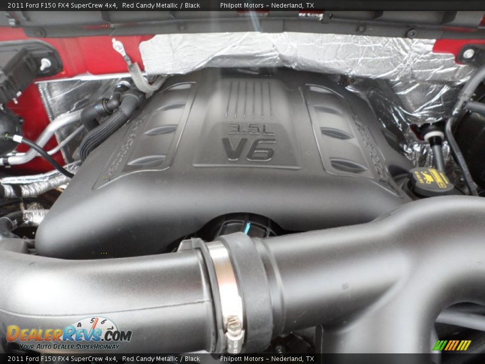 2011 Ford F150 FX4 SuperCrew 4x4 3.5 Liter GTDI EcoBoost Twin-Turbocharged DOHC 24-Valve VVT V6 Engine Photo #19
