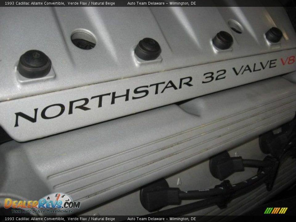 1993 Cadillac Allante Convertible 4.6 Liter DOHC 32-Valve Northstar V8 Engine Photo #33