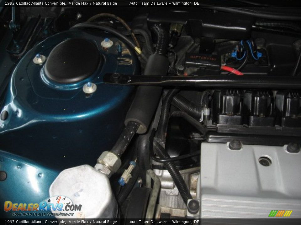 1993 Cadillac Allante Convertible 4.6 Liter DOHC 32-Valve Northstar V8 Engine Photo #35