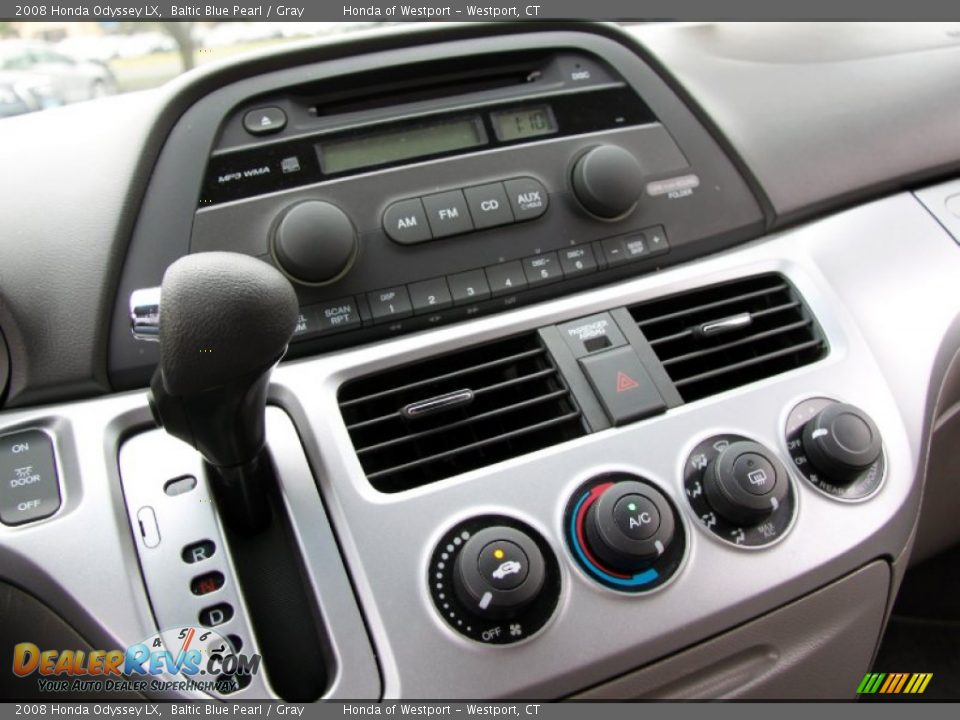 2008 Honda Odyssey LX Baltic Blue Pearl / Gray Photo #21