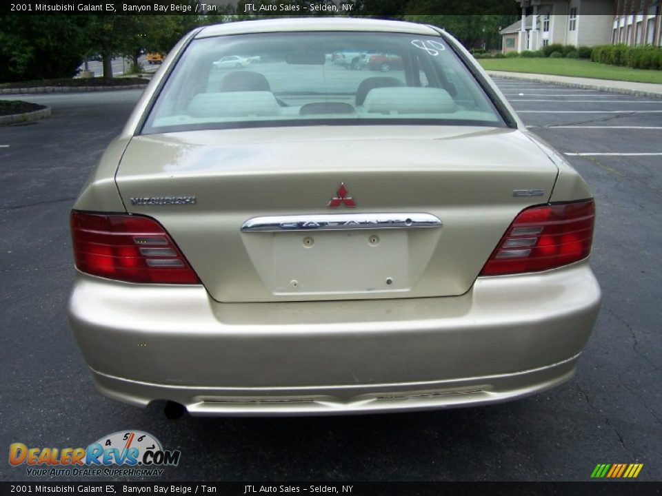 2001 Mitsubishi Galant ES Banyon Bay Beige / Tan Photo #5
