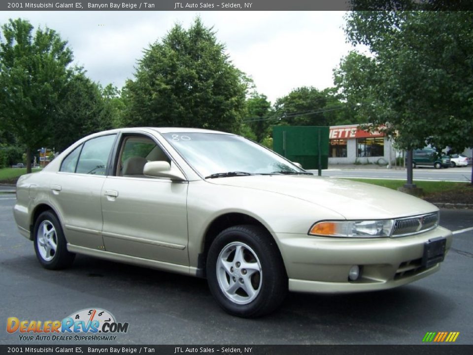 Banyon Bay Beige 2001 Mitsubishi Galant ES Photo #7