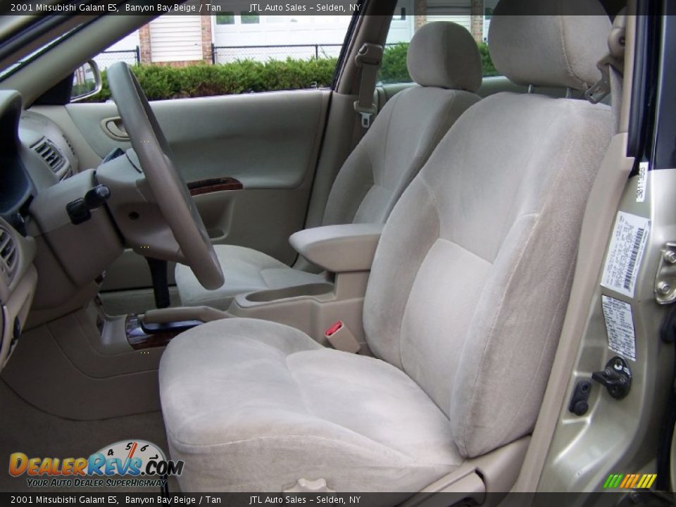 Tan Interior - 2001 Mitsubishi Galant ES Photo #9