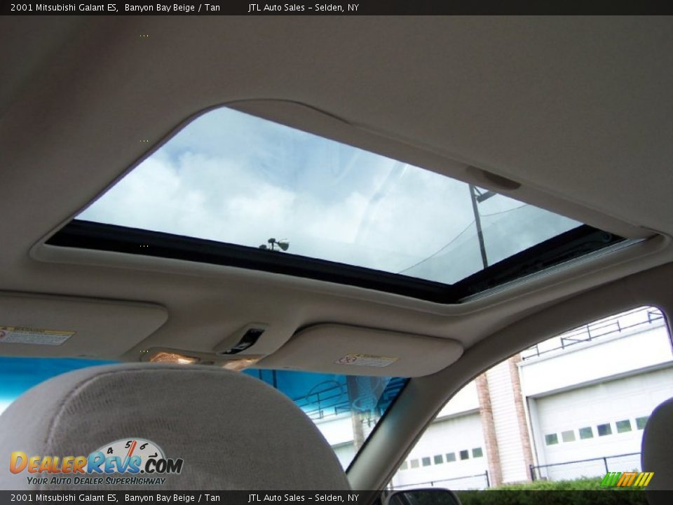 2001 Mitsubishi Galant ES Banyon Bay Beige / Tan Photo #14