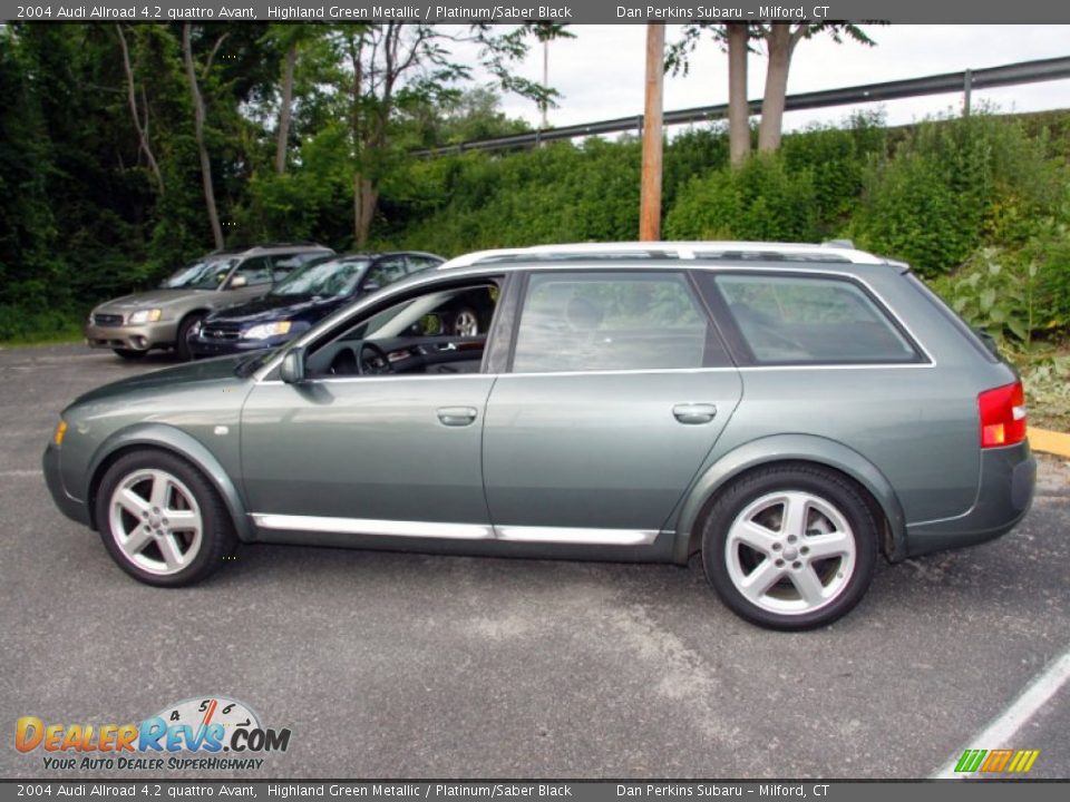Highland Green Metallic 2004 Audi Allroad 4.2 quattro Avant Photo #11