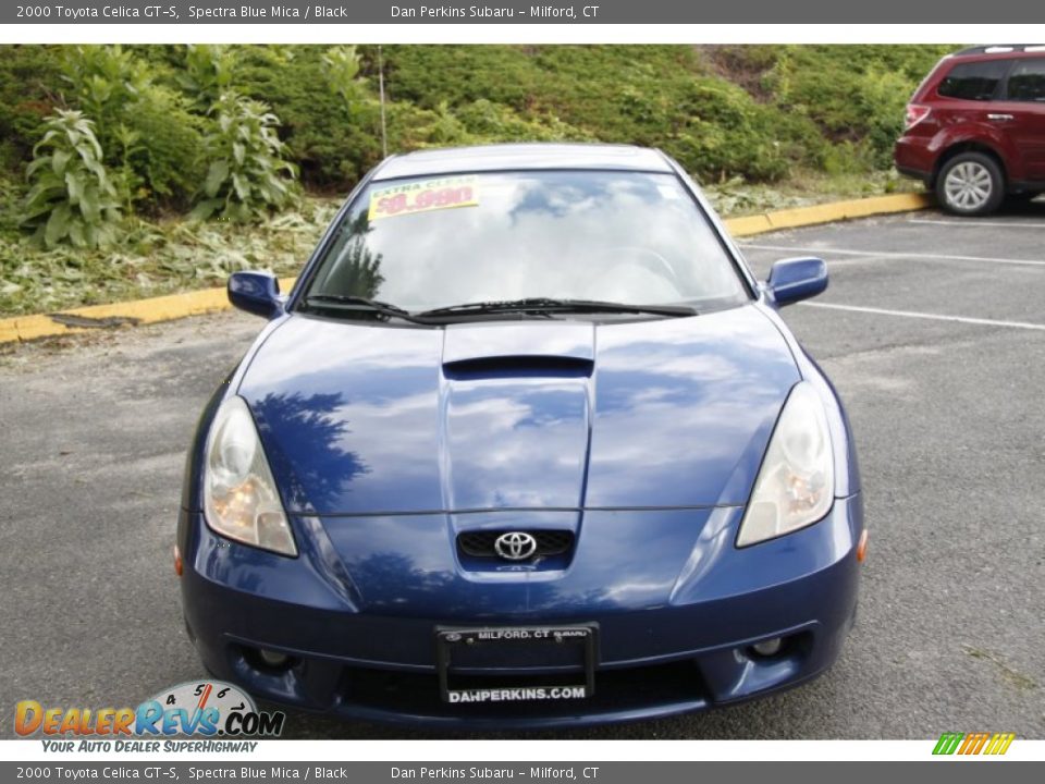 2000 Toyota Celica GT-S Spectra Blue Mica / Black Photo #2