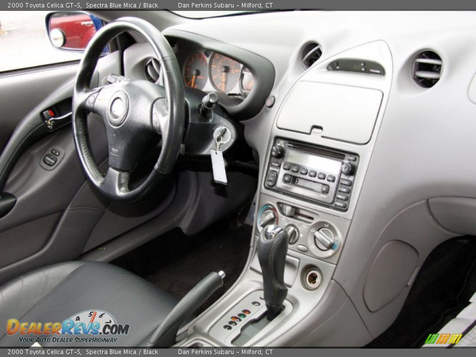 Black Interior - 2000 Toyota Celica GT-S Photo #6