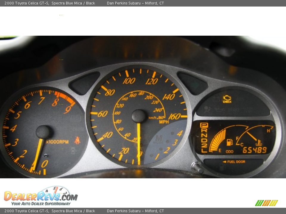 2000 Toyota Celica GT-S Gauges Photo #21