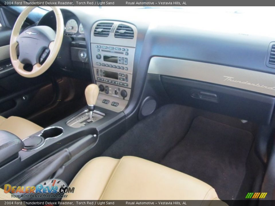 Dashboard of 2004 Ford Thunderbird Deluxe Roadster Photo #8
