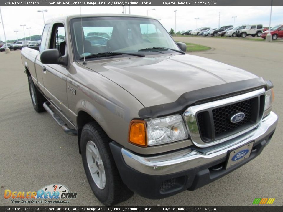 2004 Ford Ranger XLT SuperCab 4x4 Arizona Beige Metallic / Black/Medium Pebble Photo #5