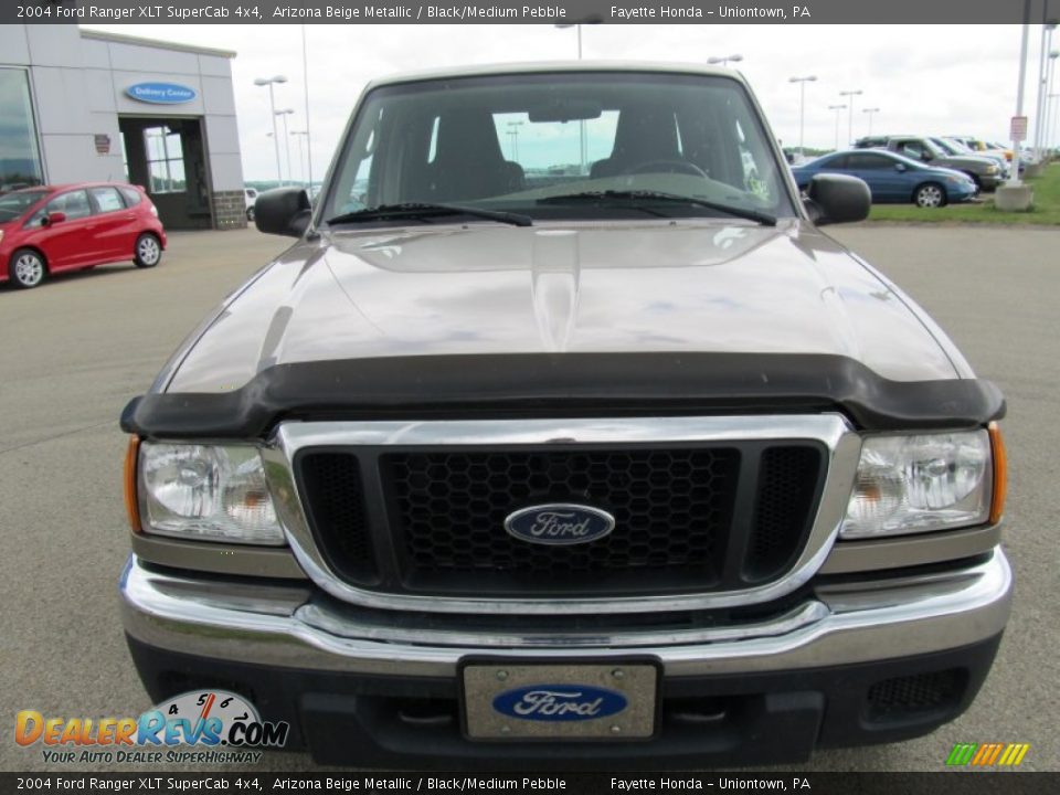 2004 Ford Ranger XLT SuperCab 4x4 Arizona Beige Metallic / Black/Medium Pebble Photo #15