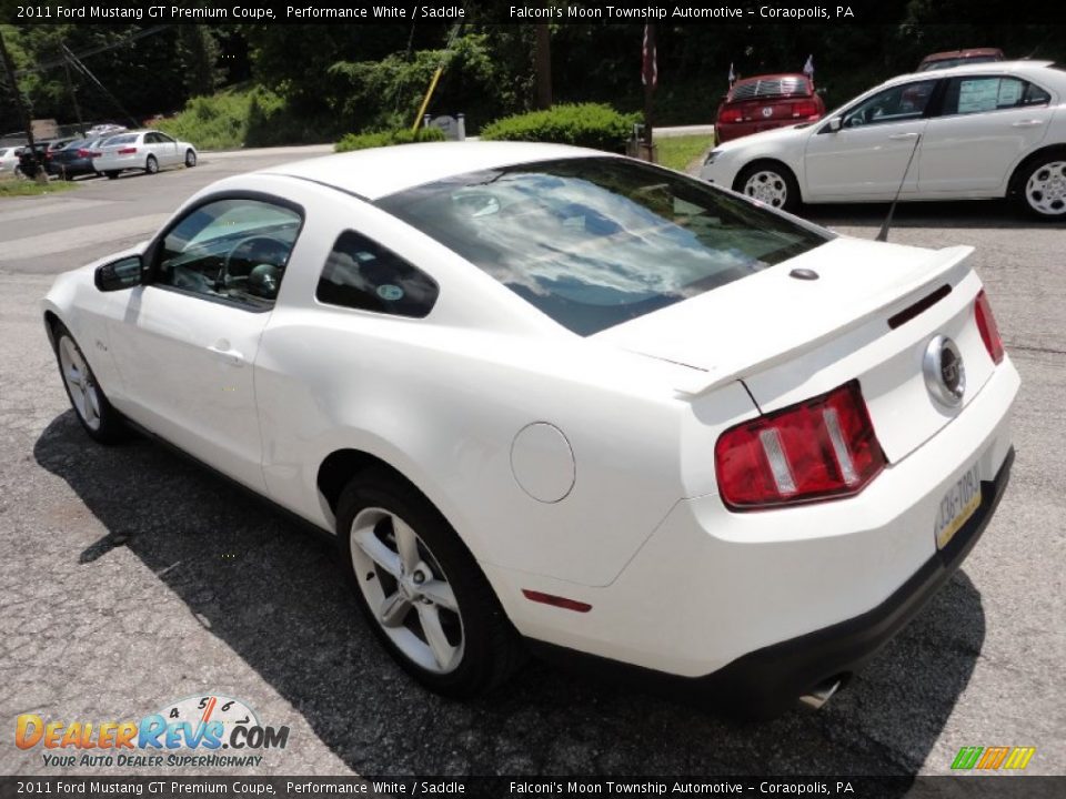 Performance White 2011 Ford Mustang GT Premium Coupe Photo #3