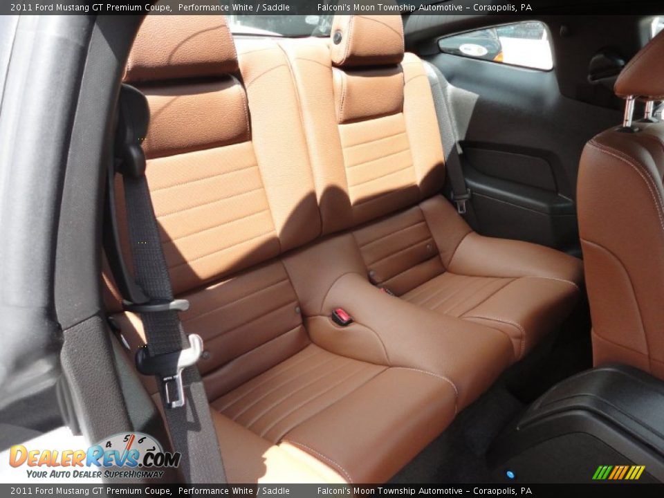 Saddle Interior - 2011 Ford Mustang GT Premium Coupe Photo #11