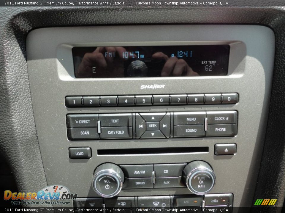 Controls of 2011 Ford Mustang GT Premium Coupe Photo #13