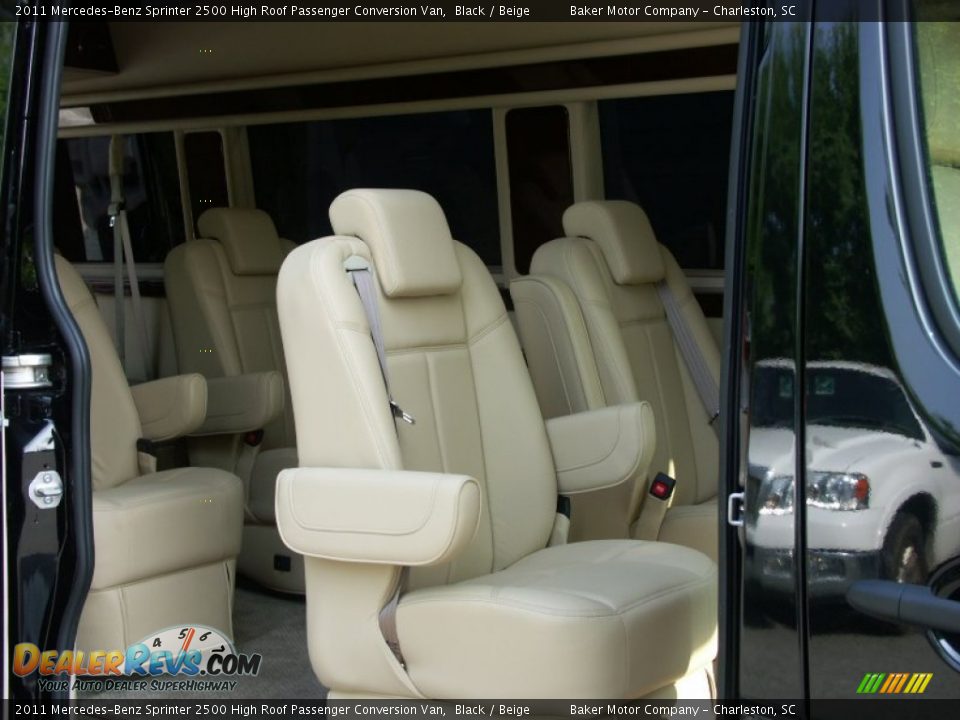Beige Interior - 2011 Mercedes-Benz Sprinter 2500 High Roof Passenger Conversion Van Photo #5