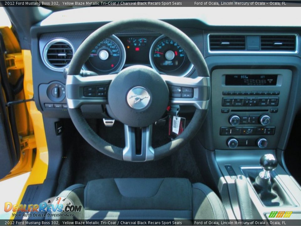 Dashboard of 2012 Ford Mustang Boss 302 Photo #11