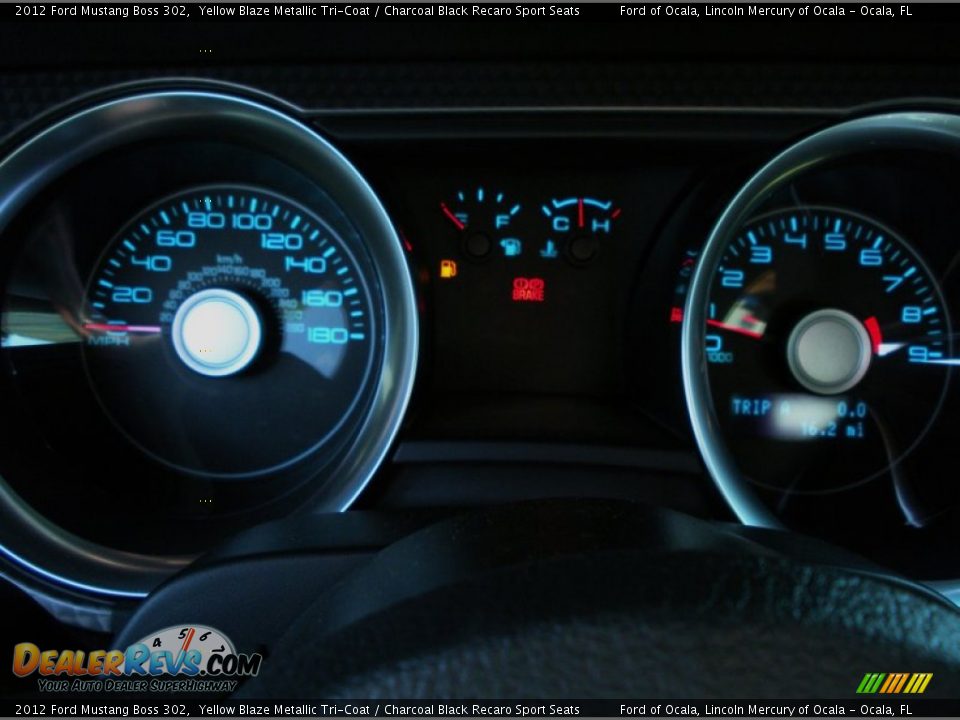 2012 Ford Mustang Boss 302 Gauges Photo #12