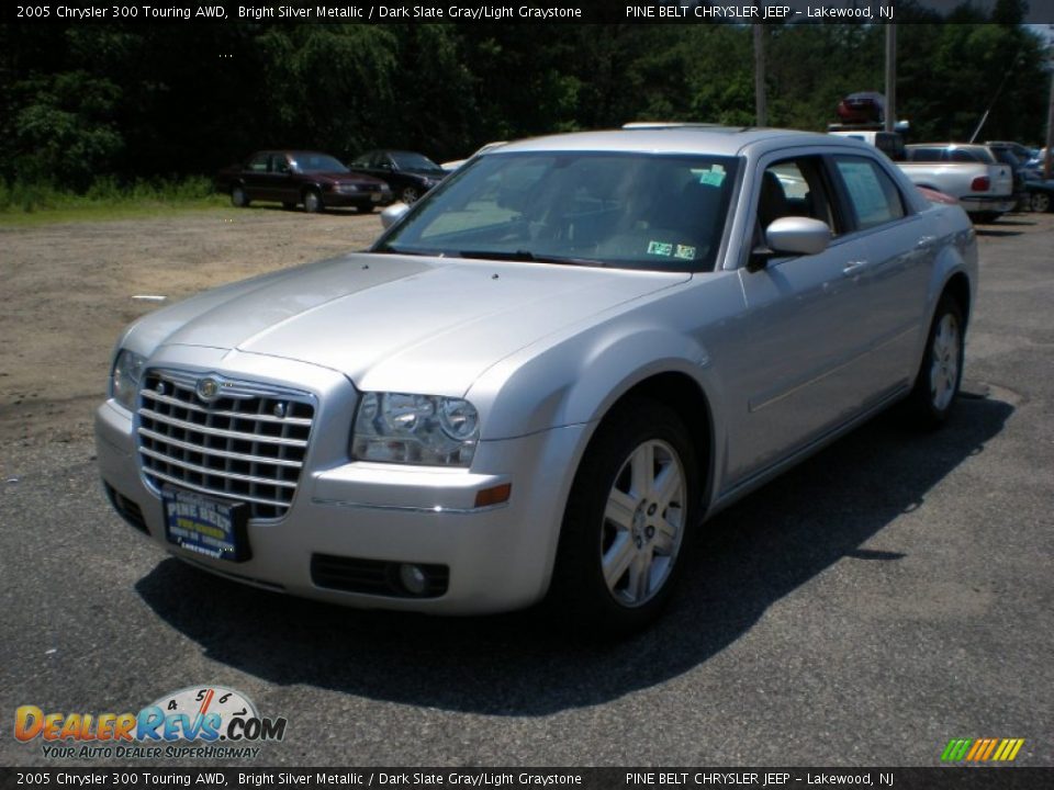 2005 Chrysler 300 Touring AWD Bright Silver Metallic / Dark Slate Gray/Light Graystone Photo #1