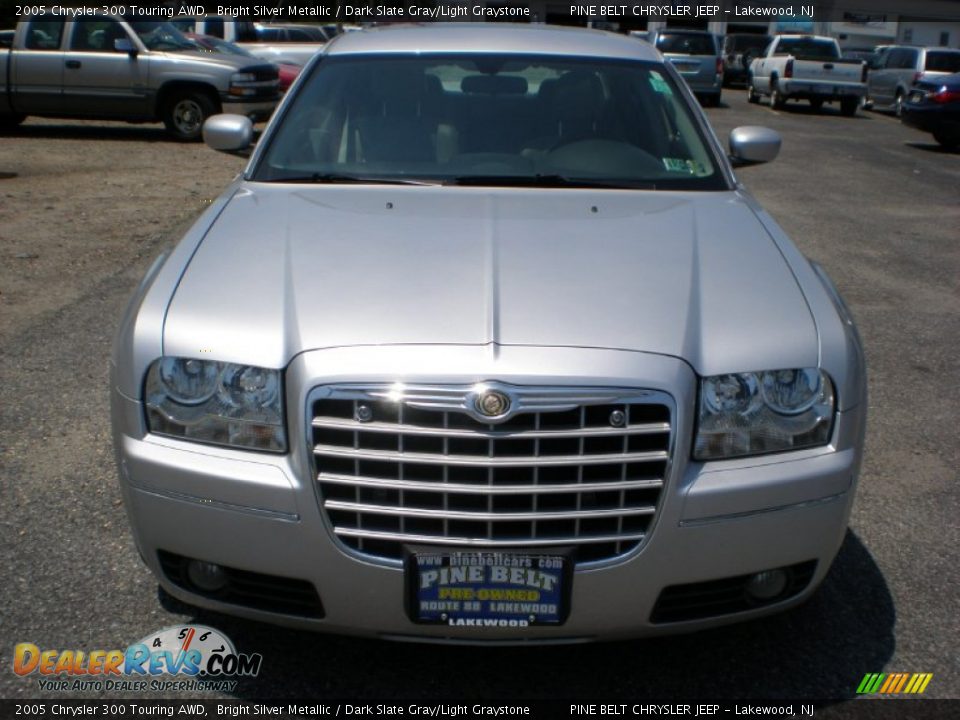 2005 Chrysler 300 Touring AWD Bright Silver Metallic / Dark Slate Gray/Light Graystone Photo #2