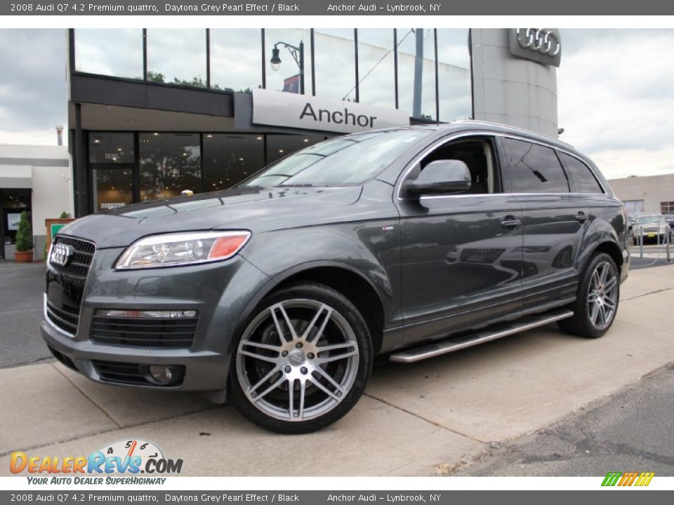 2008 Audi Q7 4.2 Premium quattro Daytona Grey Pearl Effect / Black Photo #1