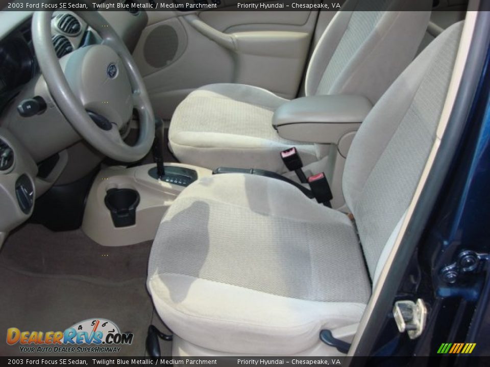 Medium Parchment Interior - 2003 Ford Focus SE Sedan Photo #8