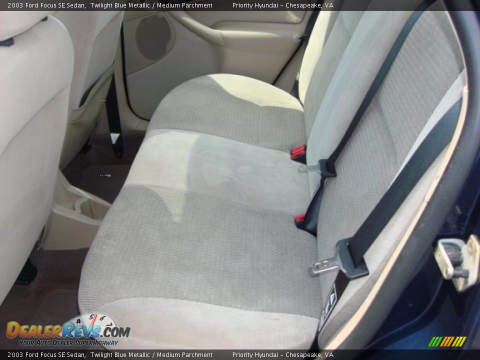 Medium Parchment Interior - 2003 Ford Focus SE Sedan Photo #9