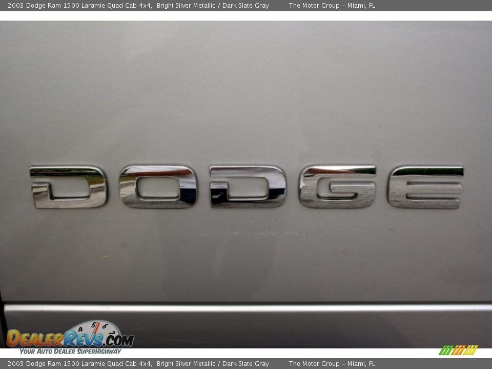 2003 Dodge Ram 1500 Laramie Quad Cab 4x4 Logo Photo #16