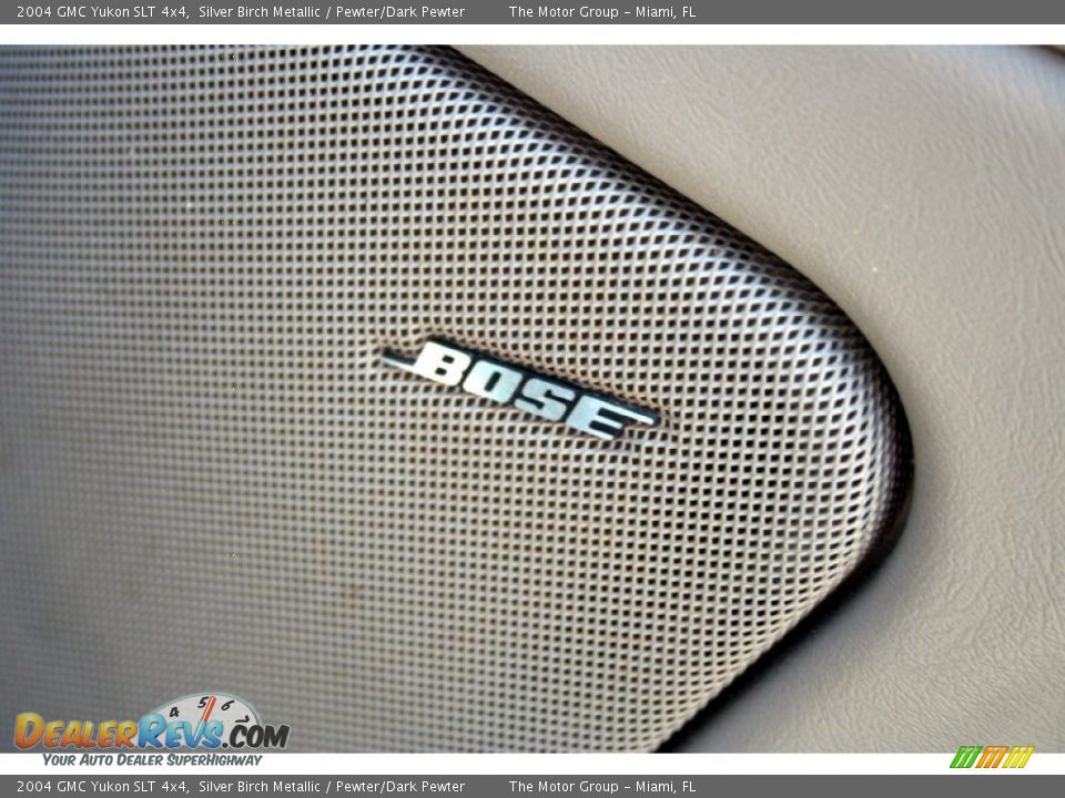 2004 GMC Yukon SLT 4x4 Silver Birch Metallic / Pewter/Dark Pewter Photo #36