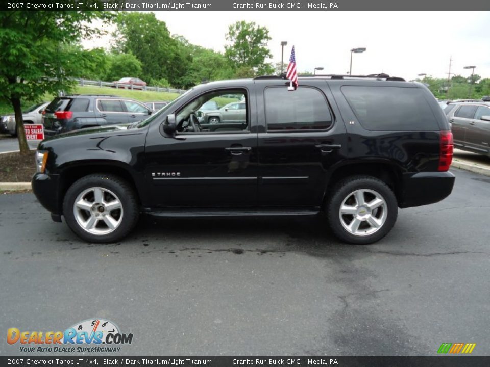 Black 2007 Chevrolet Tahoe LT 4x4 Photo #4