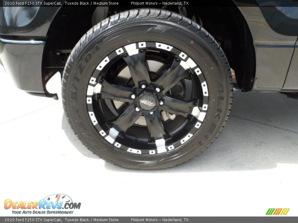 Custom Wheels of 2010 Ford F150 STX SuperCab Photo #12