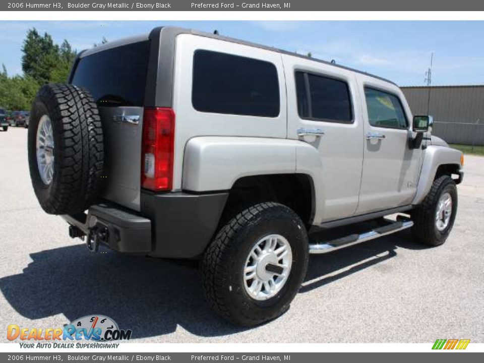 Boulder Gray Metallic 2006 Hummer H3  Photo #5