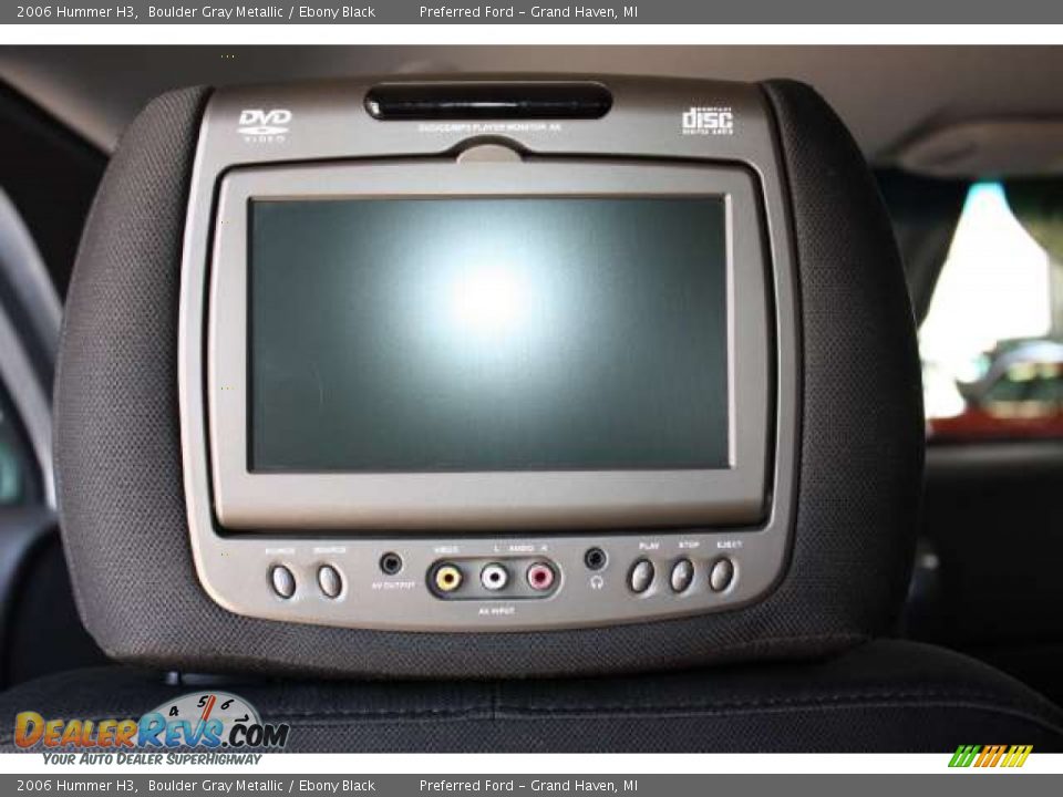 2006 Hummer H3 Boulder Gray Metallic / Ebony Black Photo #17