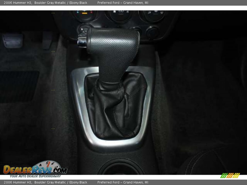 2006 Hummer H3 Boulder Gray Metallic / Ebony Black Photo #20