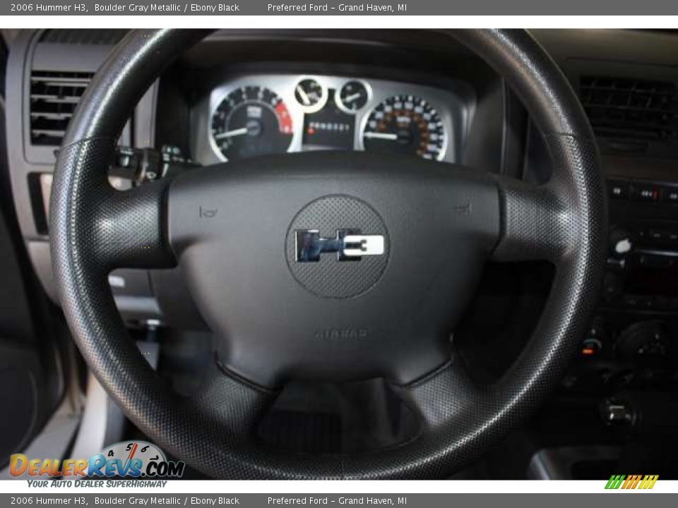 2006 Hummer H3  Steering Wheel Photo #21