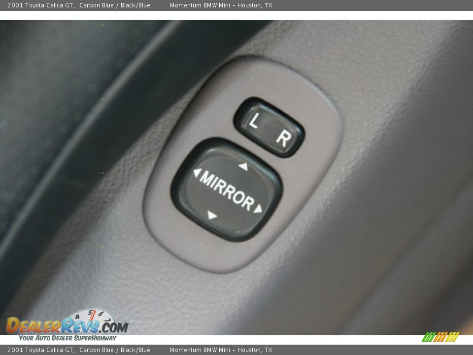2001 Toyota Celica GT Carbon Blue / Black/Blue Photo #19