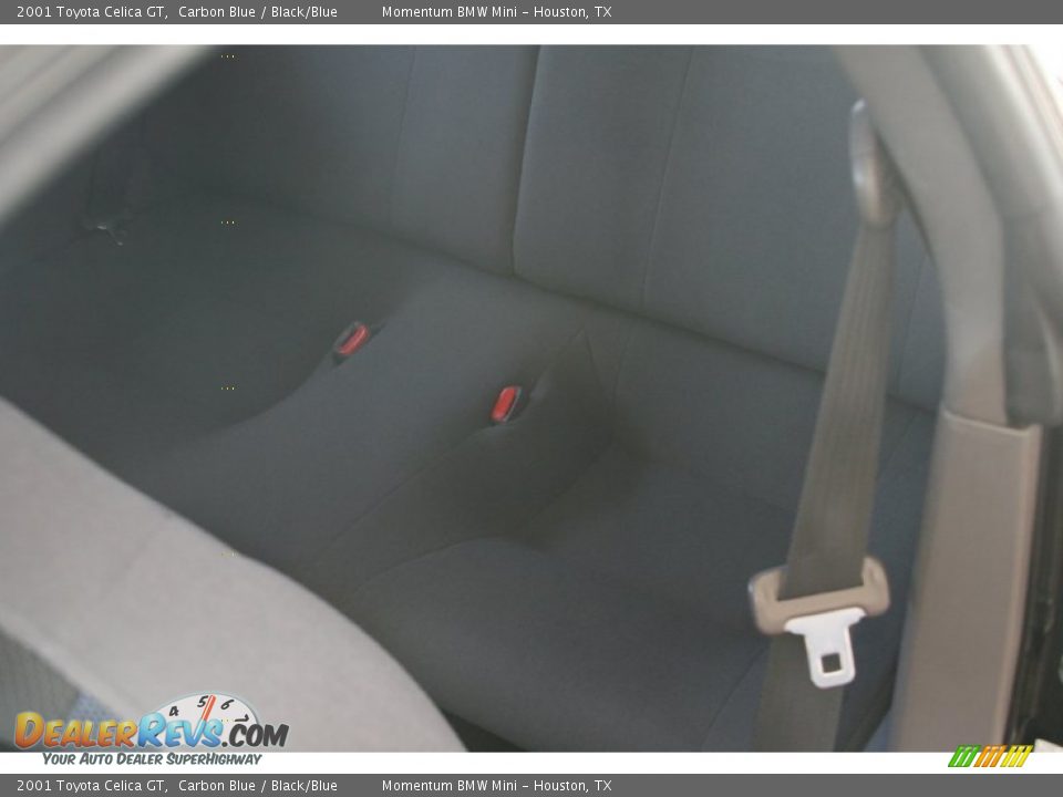 2001 Toyota Celica GT Carbon Blue / Black/Blue Photo #20